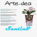 Вазон Santino Arte-Dea 1,25 л бледно-зеленый для орхидей