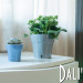 Горшок с автополивом DALI 1,2 л дымчато синий-серый Santino