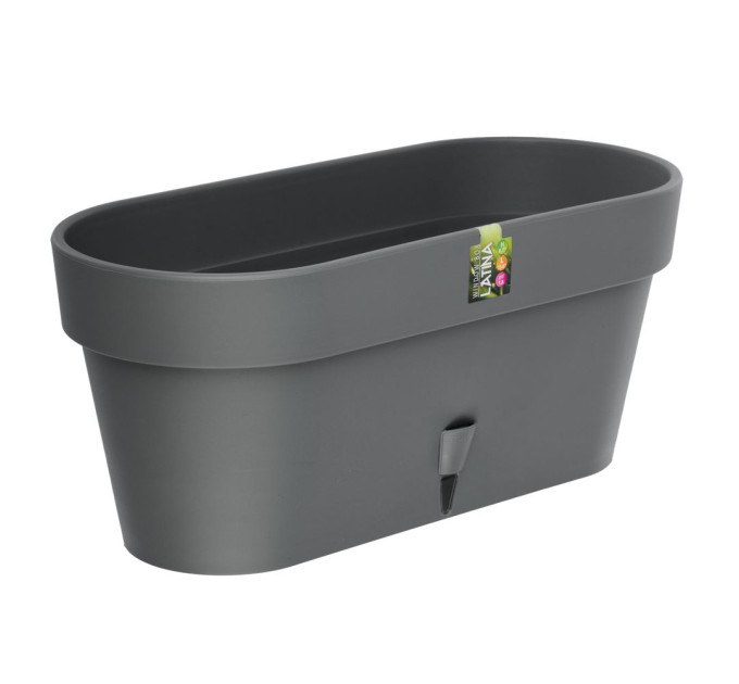 Балконный ящик Santino LATINA Window Box 6,7 л - антрацит