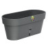 Горшок с автополивом LATINA WINDOW BOX 6,7 л антрацит