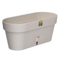 Горшок с автополивом LATINA WINDOW BOX 6,7 л песочный