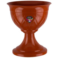 Горшок уличный на ножке LILIA URN 14 л терракотовый