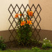 Шпалера Пергола коричневая — раздвижная опора для вьющихся