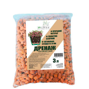 ДРЕНАЖ керамзитовый 3 л ЗРостай 