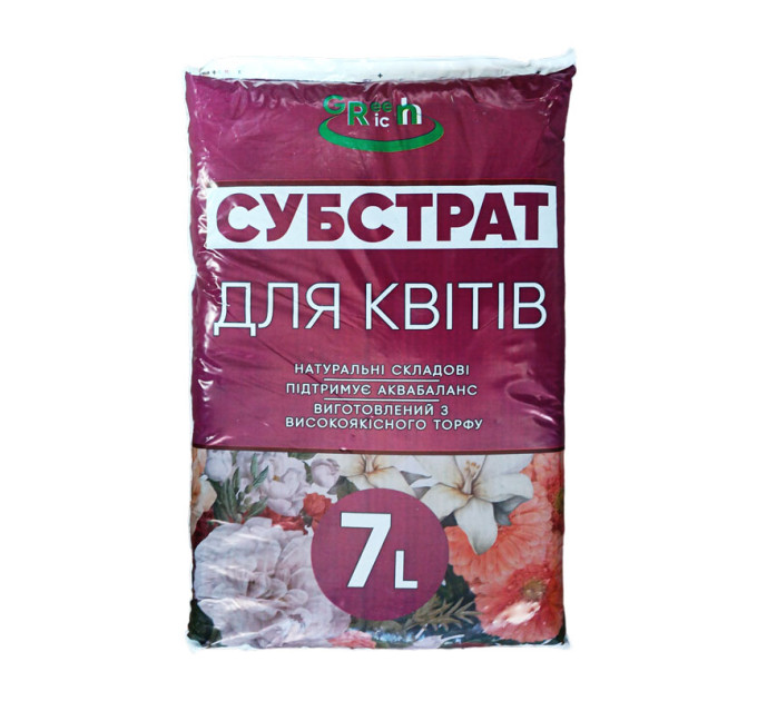Субстрат для Цветов, 7 л