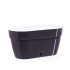 Горшок с автополивом ASTI Window box 5,2 л антрацит-белый