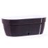 Горшок с автополивом ASTI Window box 12 л антрацит-белый