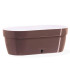 Горшок с автополивом ASTI Window box 12 л шаде-белый