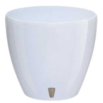 Горшок с автополивом DECO-TWIN PLUS 15 л белый