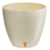 Горшок с автополивом DECO-TWIN PLUS 15 л канва-крем