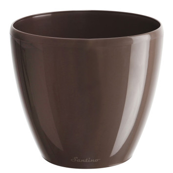 Горшок с автополивом DECO-TWIN PLUS 15 л шаде