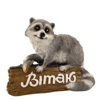Садовая фигура Енот Вітаю
