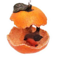 Кормушка Апельсин с птичкой Кормушка Апельсин с птичкой