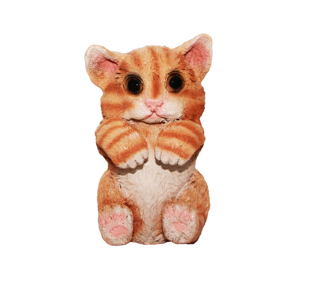 Фигурка-декор Котик-2 рыжий