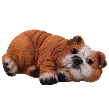 Садовая фигура Собака Бульдог